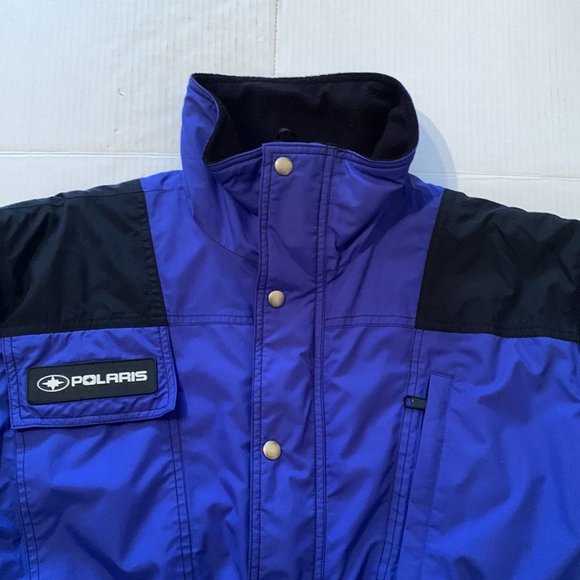 Polaris Mens Snowmobile Winter Coat Jacket Purple/Black Size Small - Picture 3 of 14